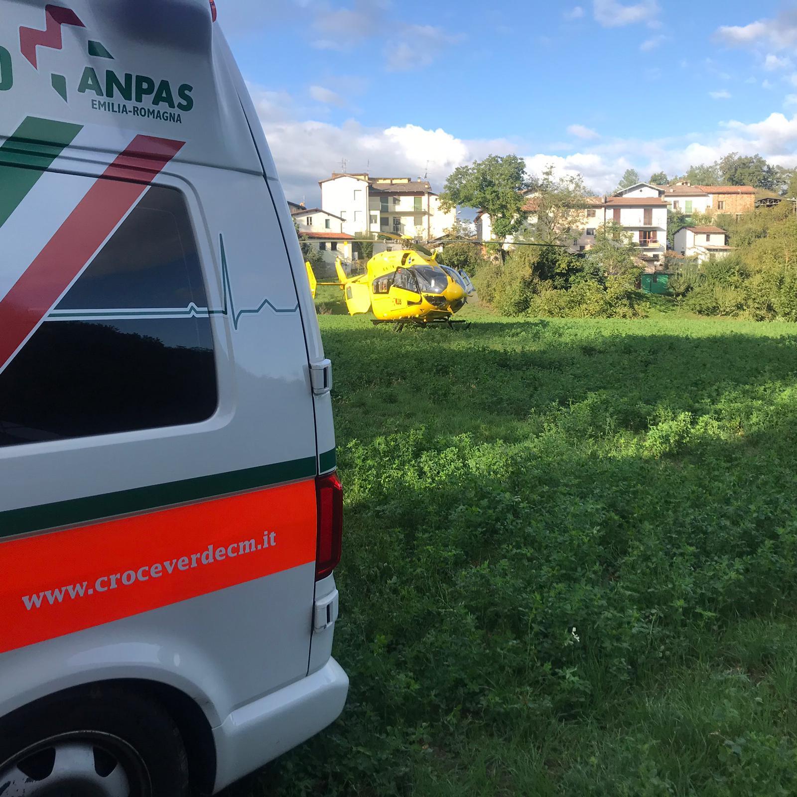 I soccorsi sul posto