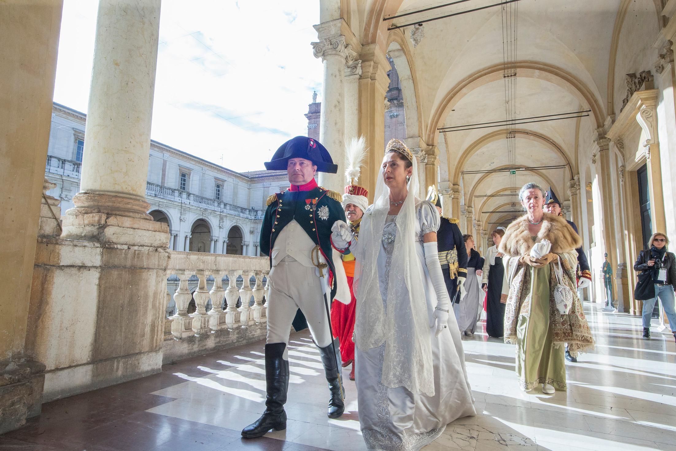 Modena, Napoleone e Giuseppina tornano in città