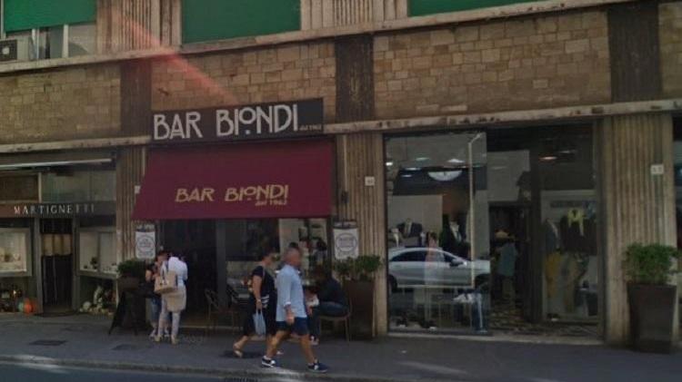 Il bar Biondi di via Marradi