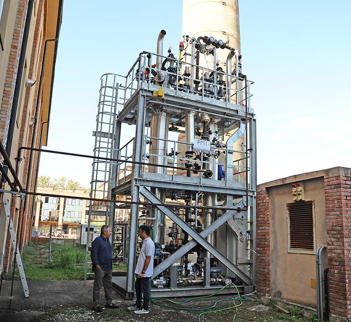 Nasce a Cecina l’impianto pilota che depura il vapore dei “campi di energia” geotermica 