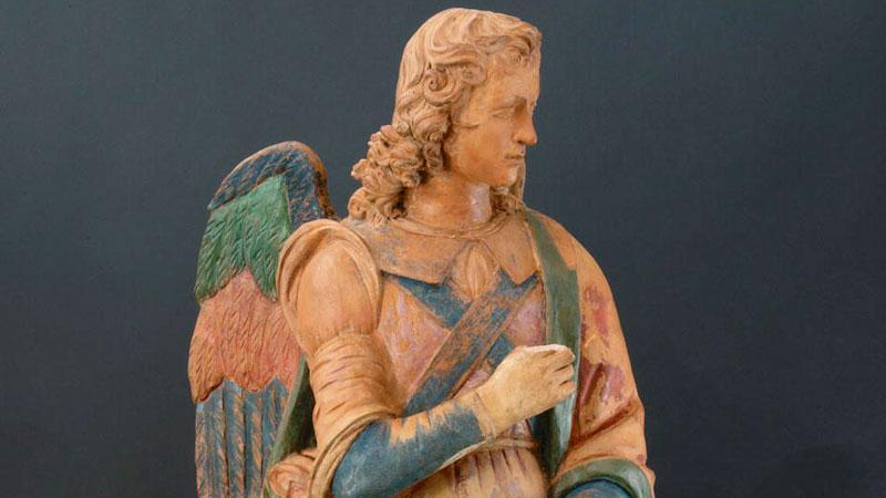 La scultura dell’Arcangelo Gabriele attribuito a Leonardo Da Vinci
