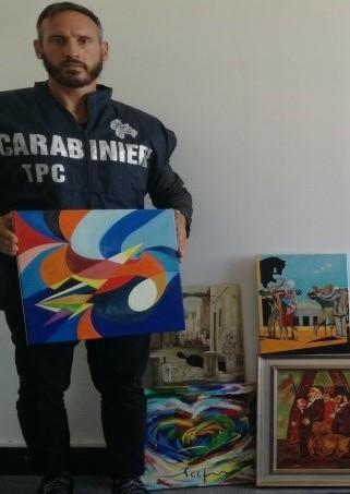 Opere false da Mirò a Gaudì Maxi sequestro in Sicilia
