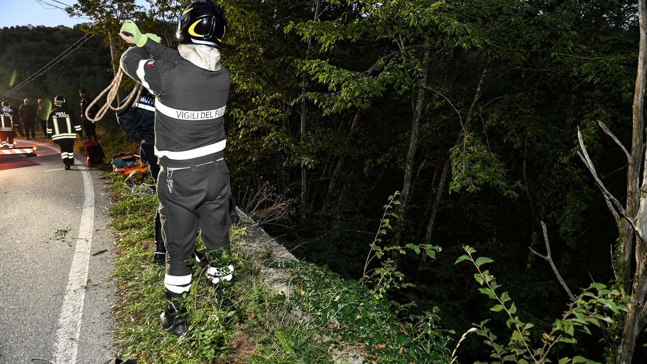 Il punto della tragedia (foto Fiorenzo Sernacchioli)