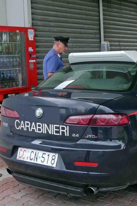 I carabinieri alla stireria Team di Reggiolo
