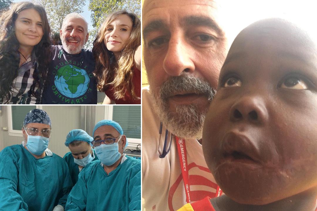 Medico lascia il posto fisso in ospedale per aiutare i bambini nelle zone di guerra 