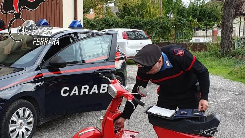 Ritrovata una vespa a distanza di 28 anni dal furto