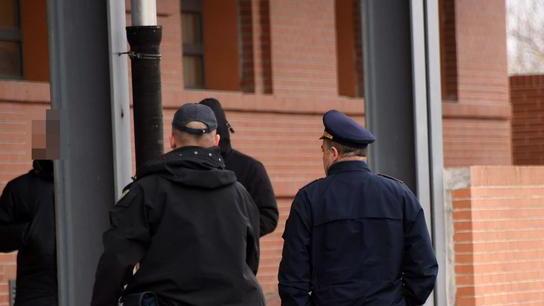 Un’unità cinofila in azione