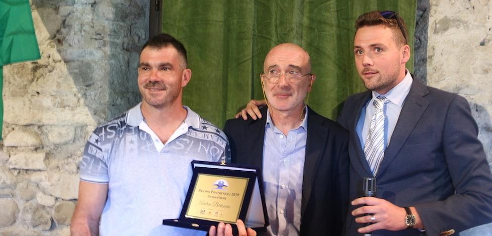 Andrea Bertoncini premiato dalla Cia con la Targa fedeltà 
