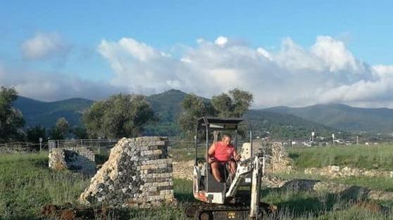 Alla villa romana si scava Visite (per ora) sospese