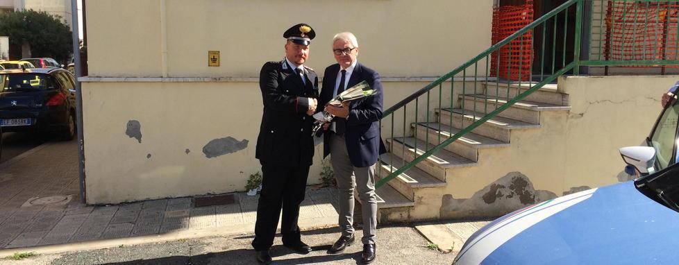 Carabinieri e polizia uniti e vicini nel cordoglio 