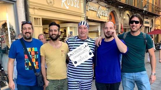 Il “condannato a nozze” sul Corso