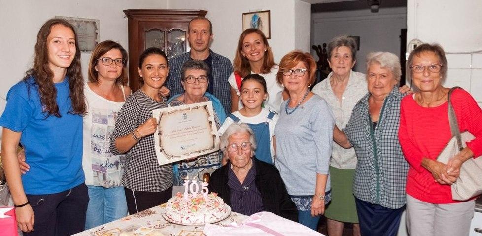 I 105 anni di nonna Adele