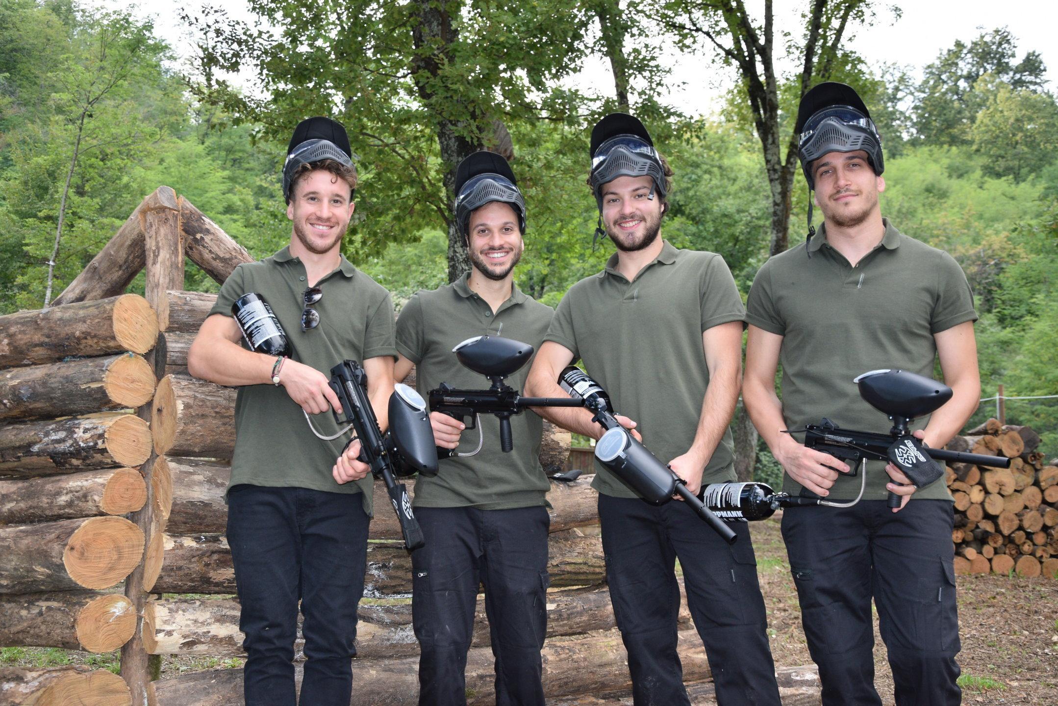 Gli ideatori del paintball di Vaiano