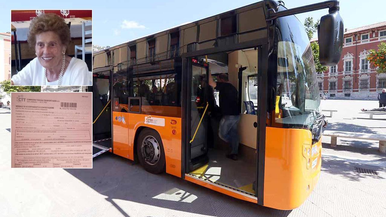 Multata e fatta scendere dal bus a 90 anni: «Quel controllore mi ha umiliata»
