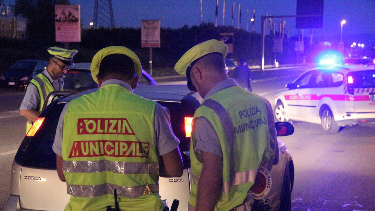 Controlli della polizia municipale (foto d'archivio)