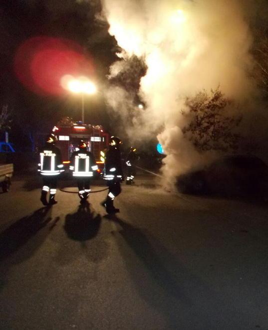 A Navacchio intervennero i vigili del fuoco