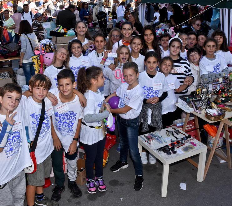 Mercatino dei ragazzi e dei record: l’incasso supera i 100mila euro
