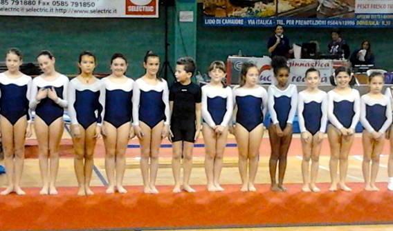 Nella ginnastica artistica brilla la Pro Patria