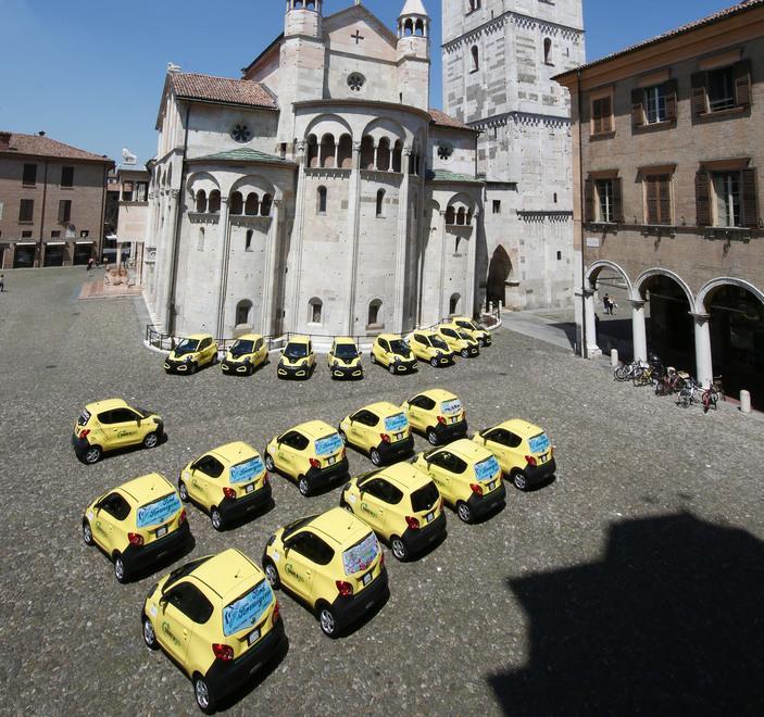 Share’ngo, utenti raddoppiati e le auto gialle sono fuori uso 