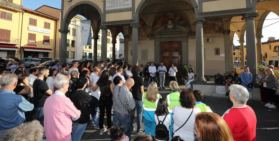 La manifestazione che si è svolta domenica a Monsummano (Foto Nucci)
