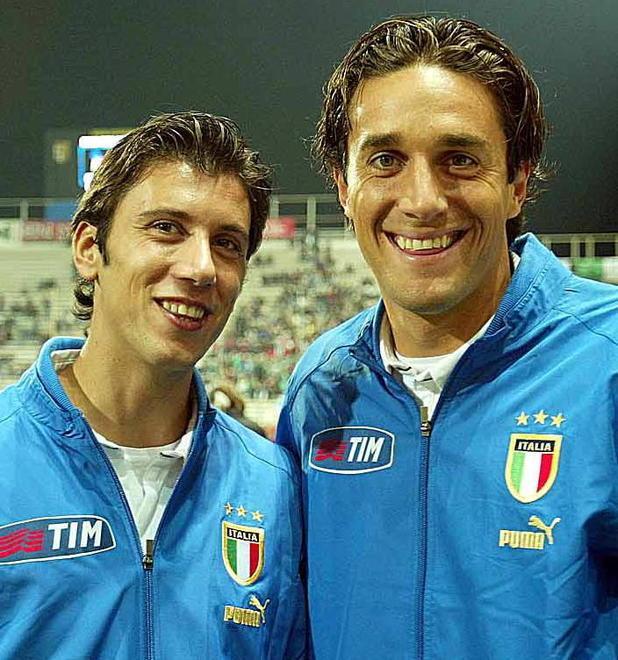 Toni subito in gol con le Legends Con lui Zaccardo