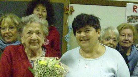 La festa di Gabriella centenaria “di famiglia”