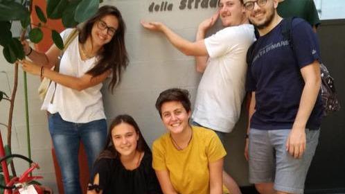 I giovani che hanno dato vita al progetto “Me la cavo”
