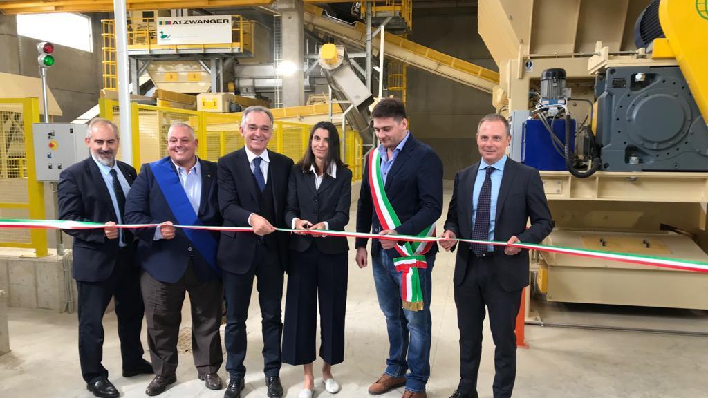 L'inaugurazione dell'impianto