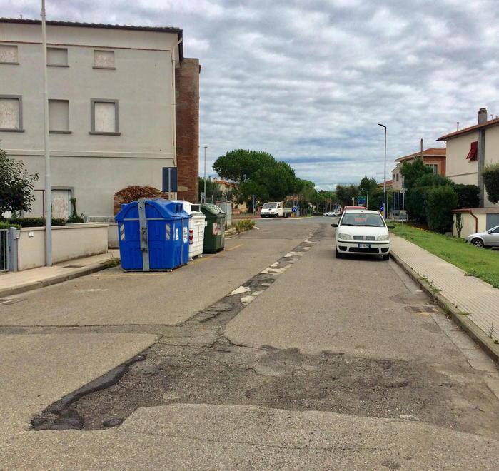 Ecco 15 strade avvallate o con buche dove sarebbero necessario intervenire 