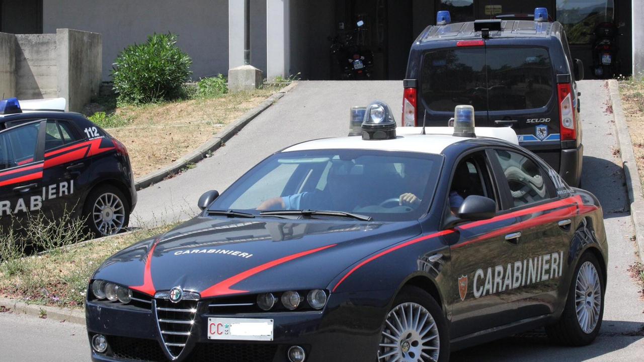 Una pattuglia dei carabinieri