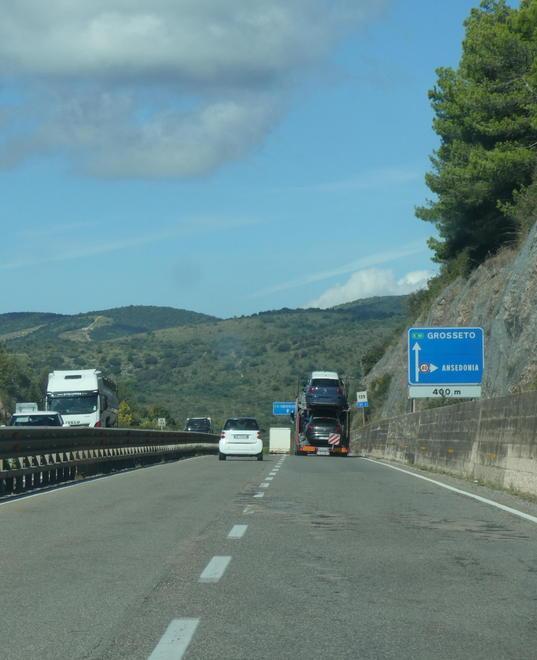 Il presidente Rossi al corteo per il Corridoio tirrenico 