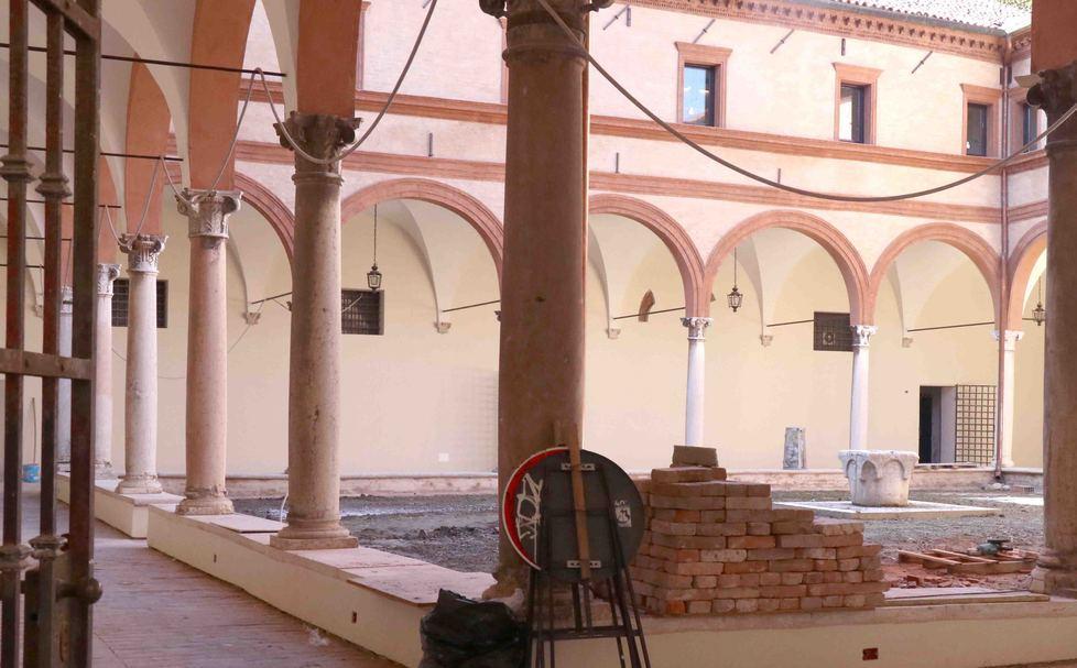 Novità per tre chiostri ferraresi San Paolo pronto a fine mese 
