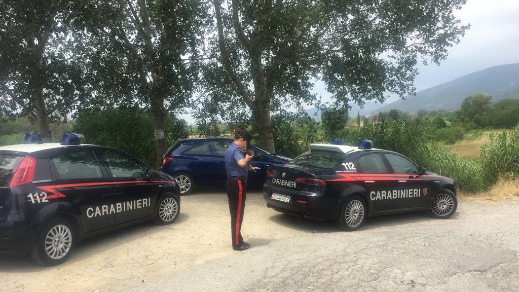 Pattuglie dei carabinieri di Piombino (foto d'archivio)