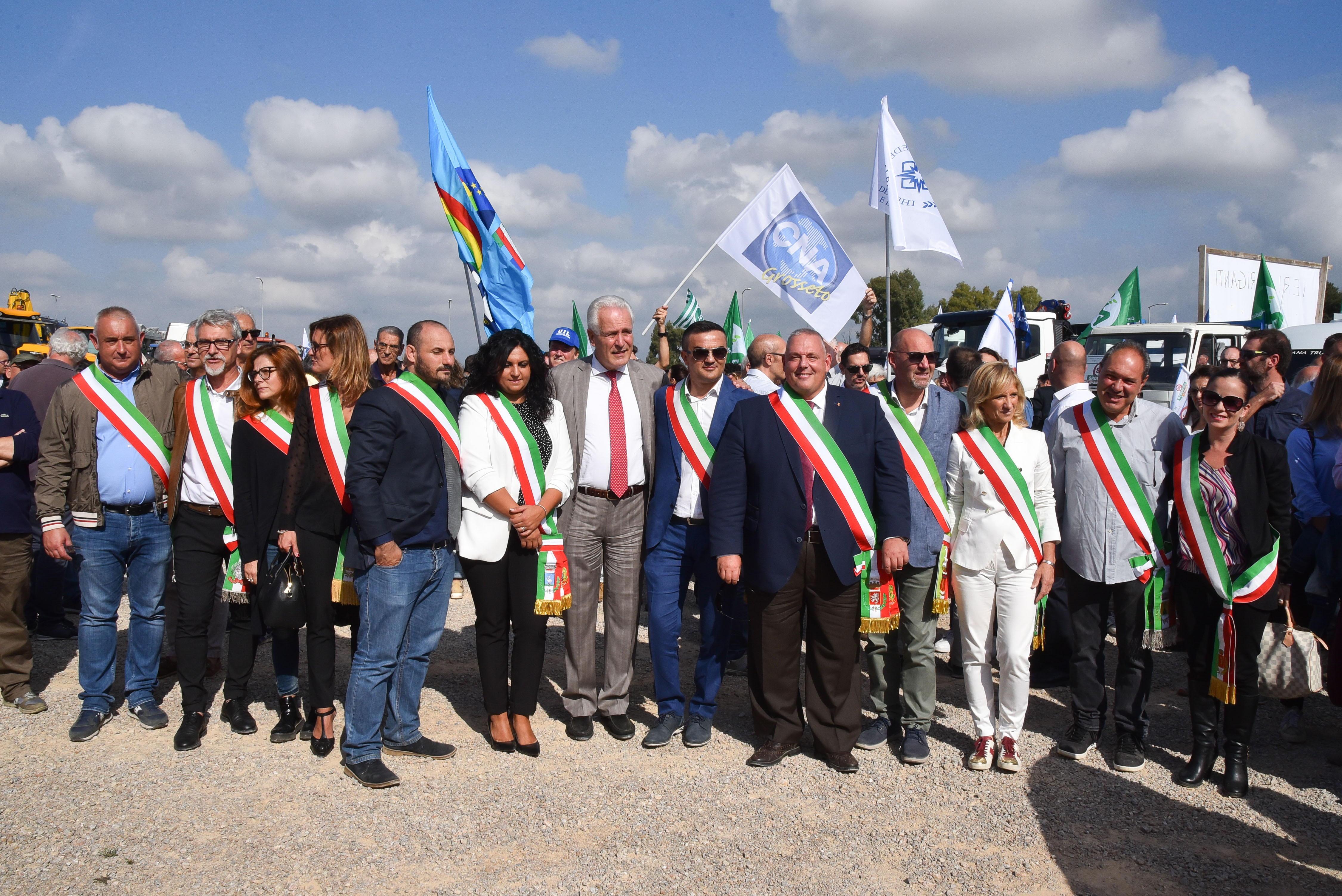 La Maremma in corteo per chiedere il "corridoio tirrenico"