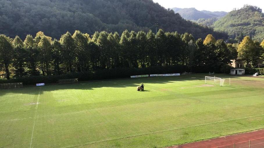 Ghivizzano capolista affronta il Casale in uno stadio rimesso a nuovo dai volontari