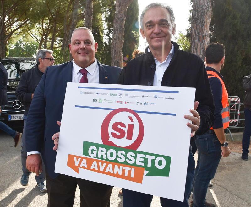 Politica, imprese, cittadini «Quest’opera è un diritto» 