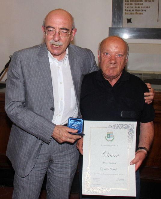 Addio al “Piccolo” Sergio Calloni, per 50 anni in servizio alla Svs 