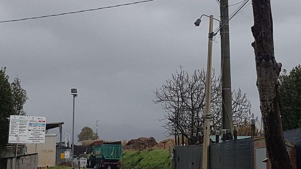 Impianto di compostaggio del verde con scarsa domanda di mercato