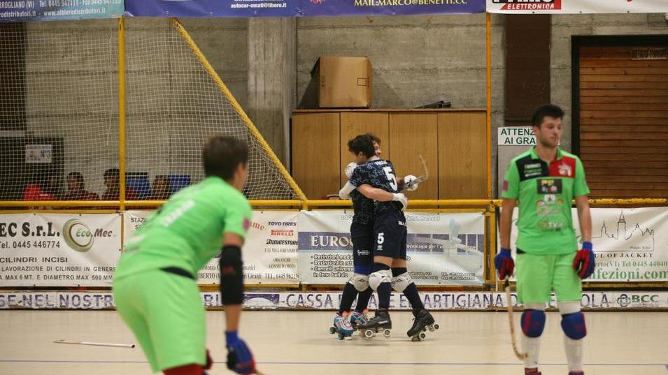 Il Forte dei Marmi cade sulla pista di Trissino dopo un secondo tempo da dimenticare