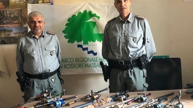 Pescatori di frodo sorpresi nel lago, maxi multa