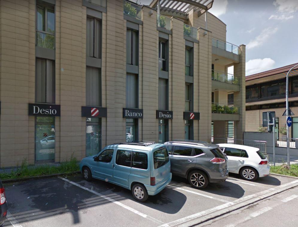 La banca Desio in via Conciapelli a Correggio