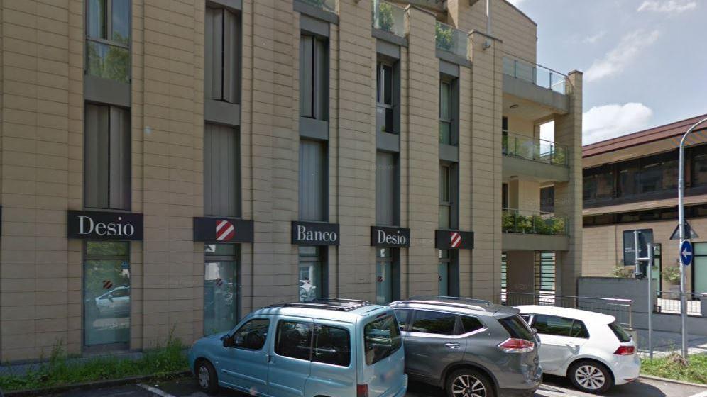 La banca Desio in via Conciapelli a Correggio