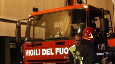 Un intervento dei vigili del fuoco (archivio)