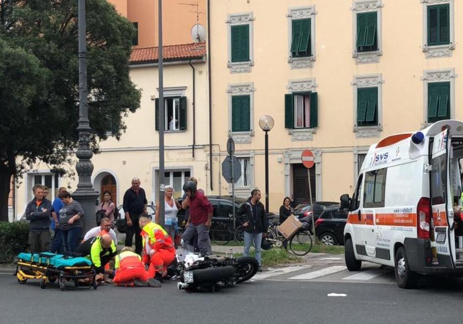 Incidente in viale Carducci