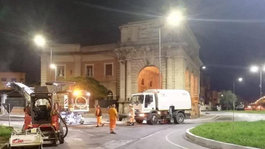 Partiti i lavori alla rotatoria di Barriera Margherita