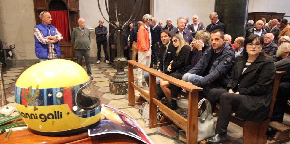 Merzario e Pirro ai funerali di Galli «Un pilota e basta» 