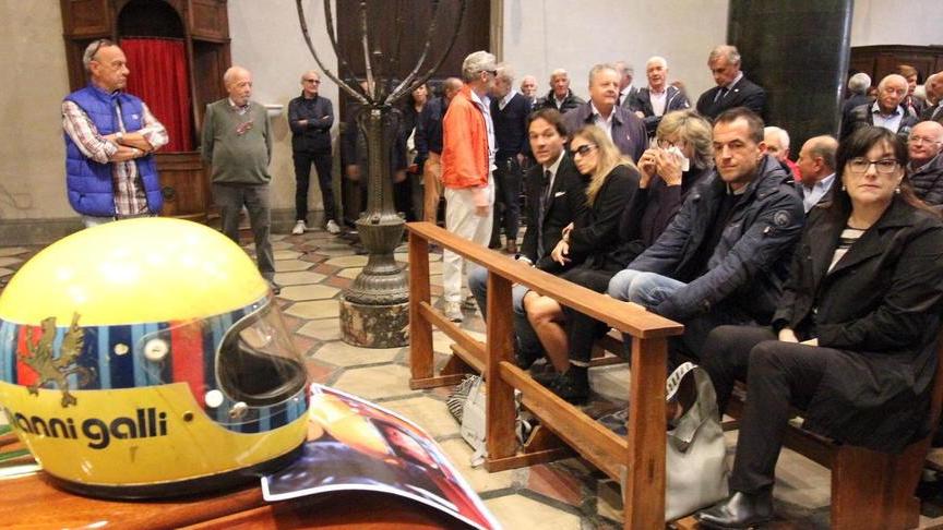 Merzario e Pirro ai funerali di Galli «Un pilota e basta»