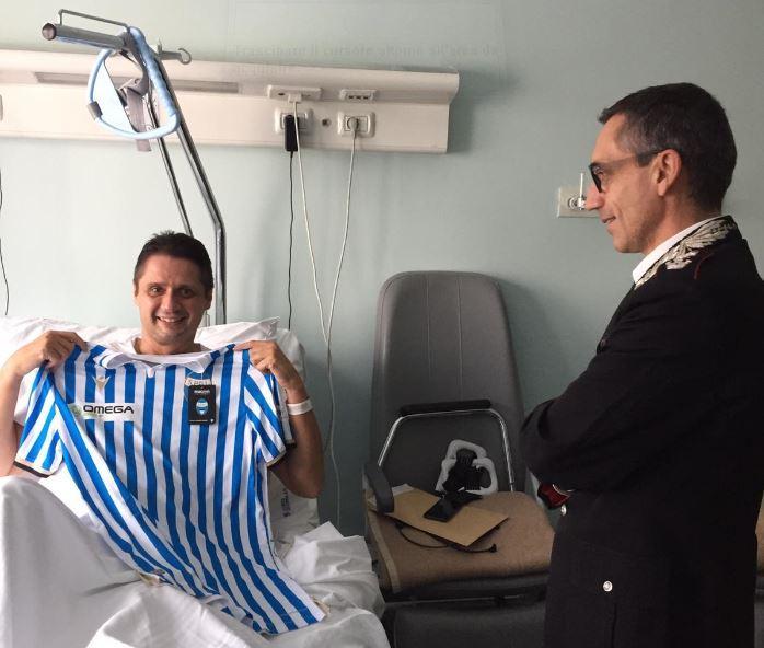La maglia della Spal ad un tifoso speciale 