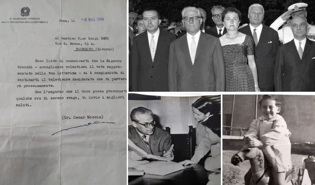 Chiese un regalo al presidente Gronchi nel 1959: ritrovata la lettera 