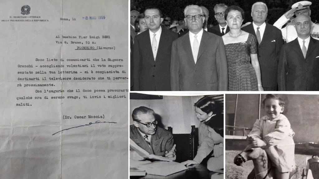 Chiese un regalo al presidente Gronchi nel 1959: ritrovata la lettera